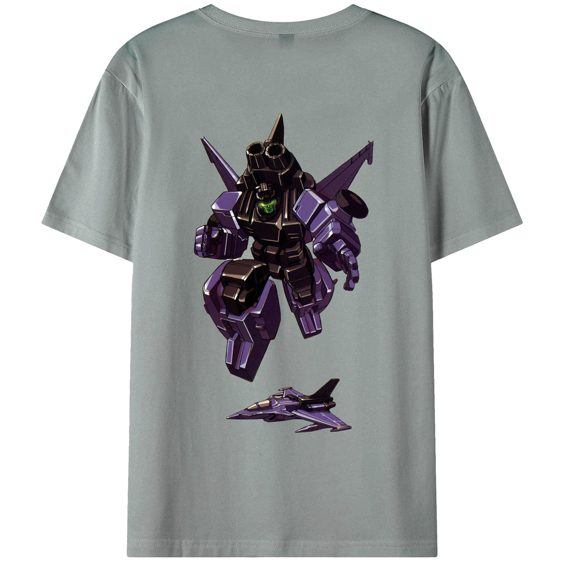 （画像用）  綿100％ メンズ半袖Tシャツ（バックプリント） 通気性
